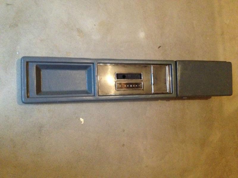 Buick grand national turbo regal center console bezel shifter plate