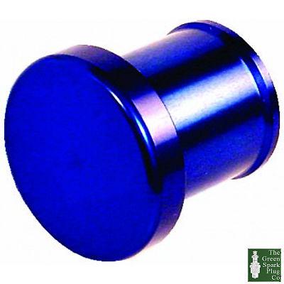 1x blanking plug (34mm tail) (blue) (tbva003)