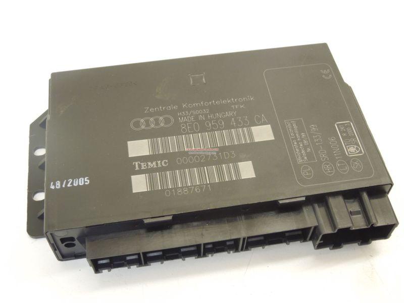 Audi a4 b7 convenience module ecu 8e0959433ca