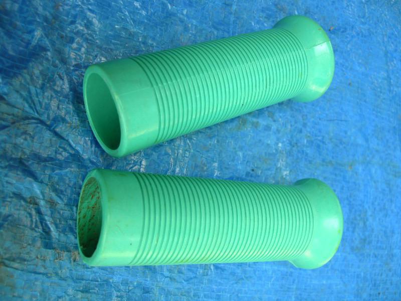 Vintage harley knucklehead panhead springer grips "hollywood green "like beck