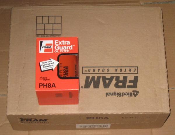 12x fram ph8a extra guard oil filter new mopar fl1a ford