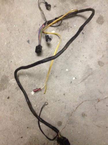 1967 camaro oem center console wiring harness