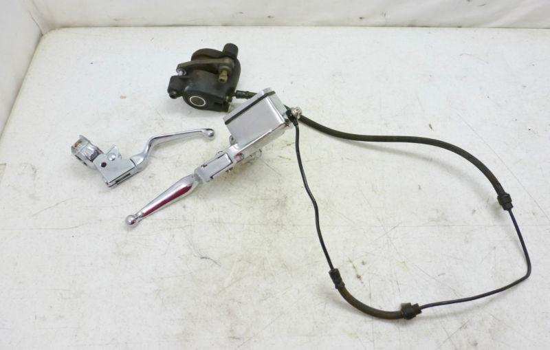 Oem harley davidson 1990 fxstc softail front brake caliper master cylinder lever