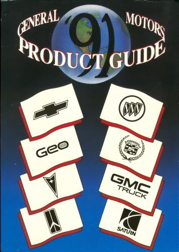 1991 general motors gm product guide - excellent condition