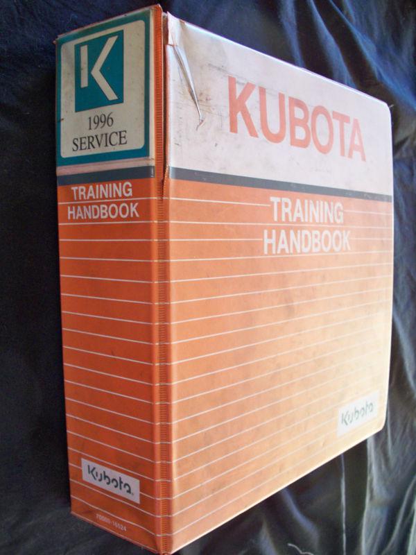 Kubota manual for g, t,  b, l, m, & r series, implements-attachments. invaluable