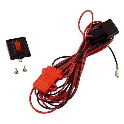 Rugged ridge 1521060 wiring harness for two fog lights switch relay fuse each