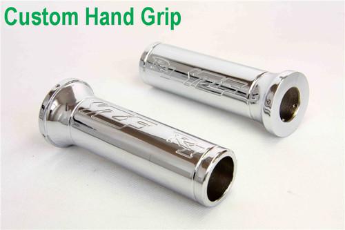 Billet 7/8''inch handlebar grips fit yamaha yzf-r1 yzf r1 japanese bike chrome