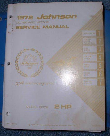 *1972 johnson 2hp service manual (super nice)