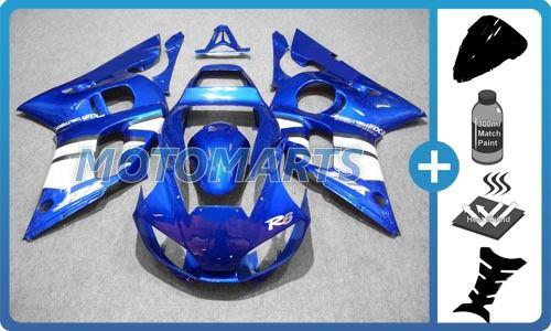 Bundle for yamaha yzf 600 r6 98 99 00 01 02 inj body kit fairing & windscreen af