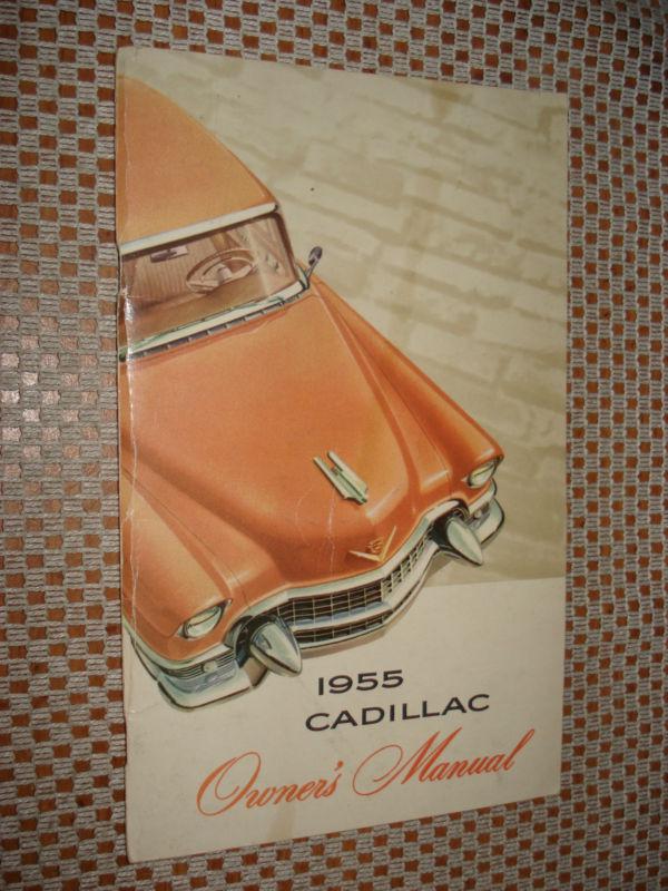 1955 cadillac owners manual original glovebox book rare