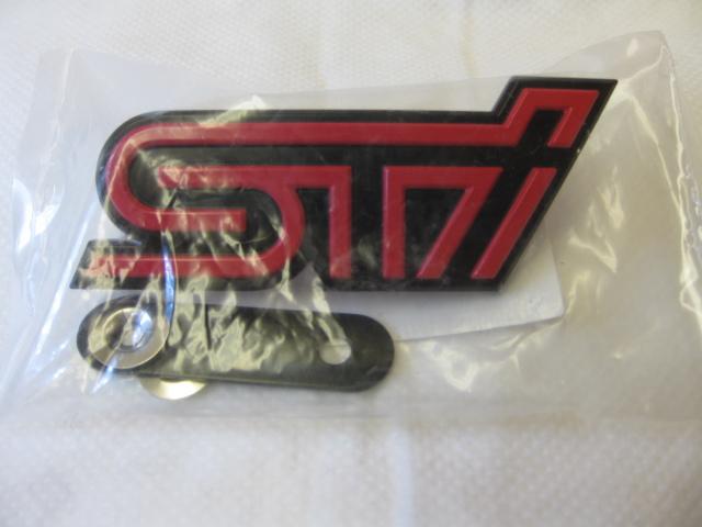 Subaru gdb impreza wrx sti grille emblem genuine jdm