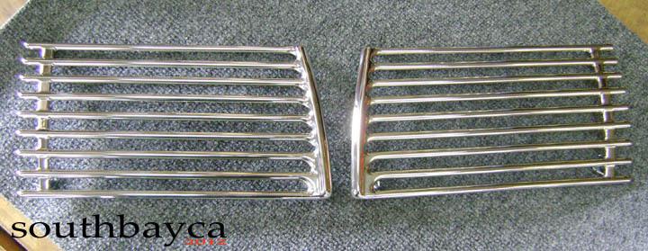 1939 chevy lower fender grills