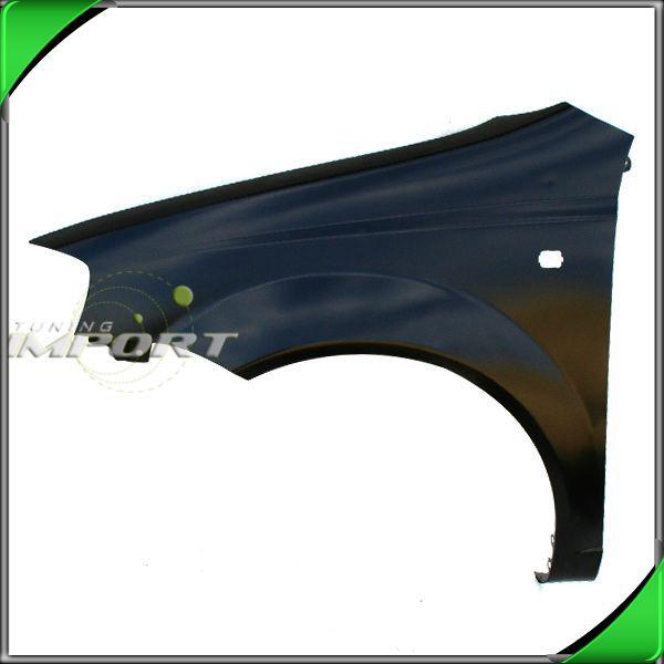 2004-2006 chevrolet aveo left front fender primed black steel replacement lh new