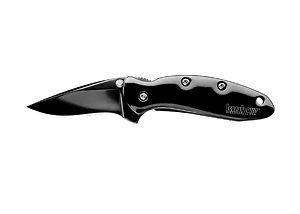 Kai u.s.a ltd 1600blk chive anodized black handle