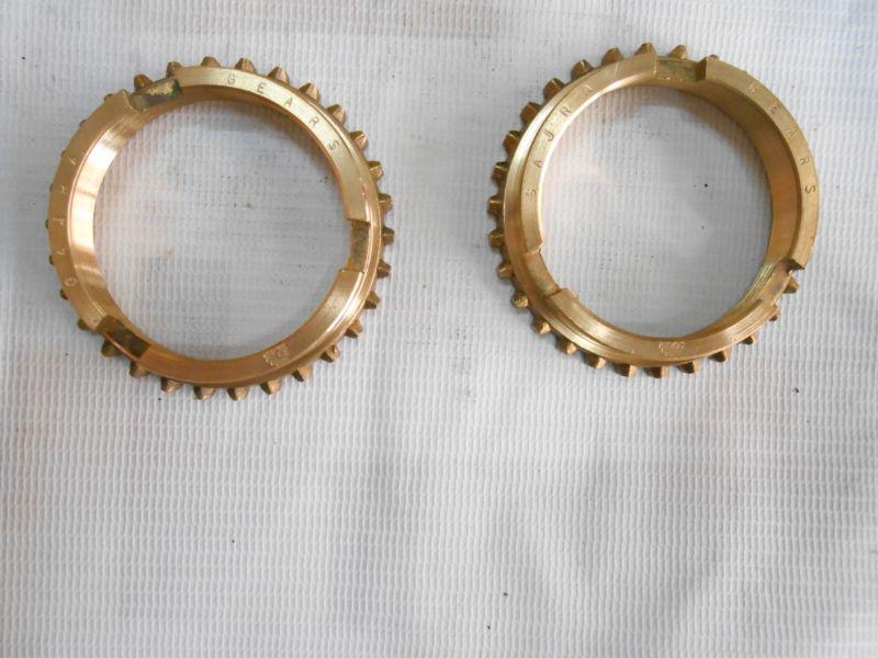 Genuine synchronizer brass ring set jeeps willys 1948 onwards 3 speed gear box