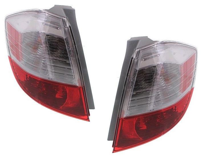 Tail light brake lamp rear assembly pair set driver & passenger sides (qty 2)