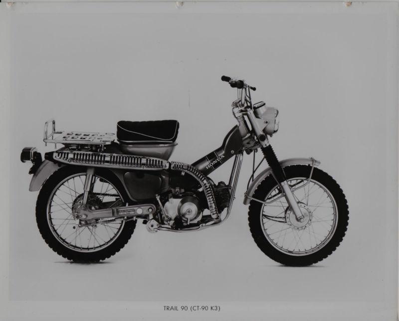 1971 honda ct90 k3 trail 90 dealer referance picture photo vintage motorcycle