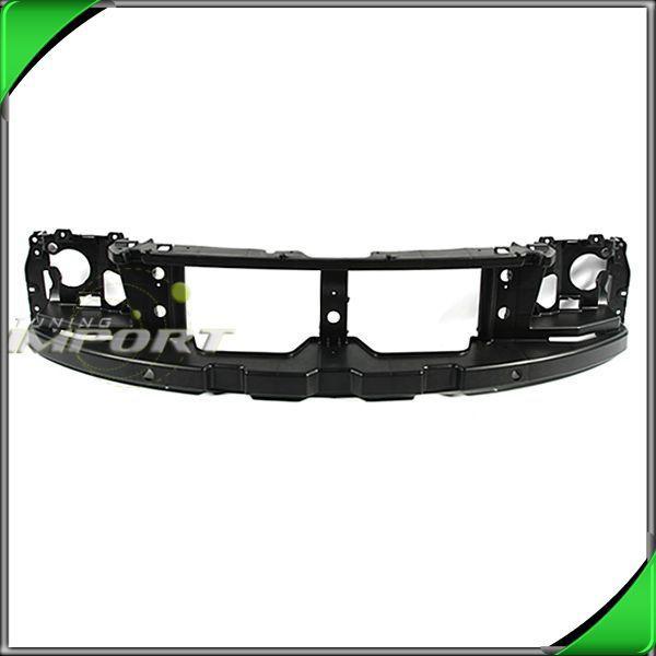 03-06 ford expedition grille head light mounting upper header nose panel black