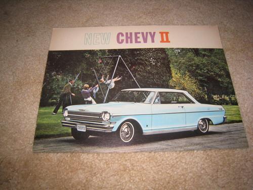 1962 chevrolet chevy ii nova 400 300 100 sales brochure dealer literature