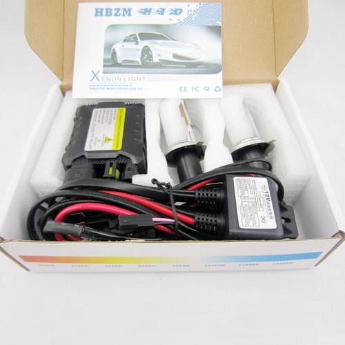 55w h4-3 hi/lo 6000k hid bi-xenon light bulb conversion kit car headlights mcdfs