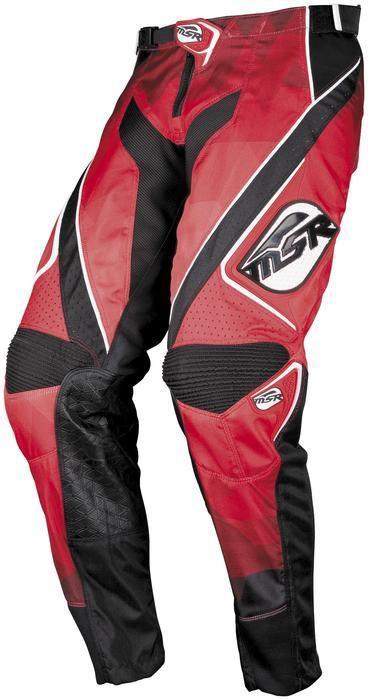 Msr racing nxt reflect motorcycle pants black/red 36 us