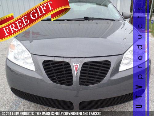 2005 2006 2007 2008 pontiac g6 combo billet grille kit black g 6 replacement 05