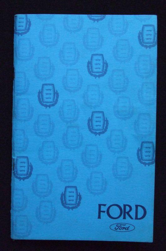 1975 ford owners manual