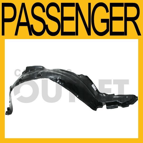 93-97 nissan altima right inner fender liner ni1251106 front splash shield se rh