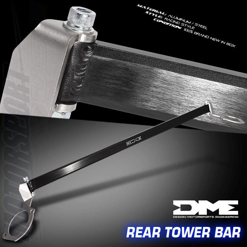 Dme 95 96 97 98 nissan 240sx s14 coupe rear upper strut tower bar brace base le 