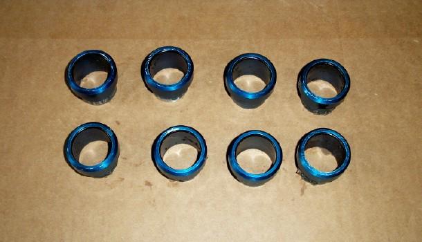 Plymouth dodge mopar 66-71 426 hemi spark plug tube lower seals