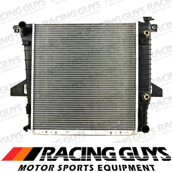 1998-2001 ford ranger pickup 2.5l cooling radiator replacement assembly