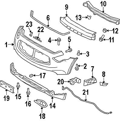 Infiniti 622211ca0a genuine oem factory original outer bracket