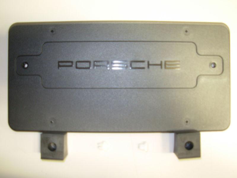 Porsche license plate bracket kit, 97-02 986 boxster, 99-05 911 996 carrera 