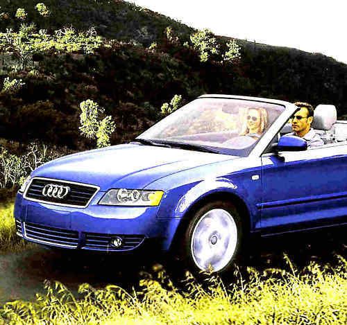 2003 audi a4 cabriolet factory brochure-a4 cabriolet