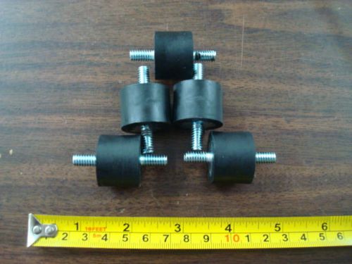 5 pack rubber mounts for oil &amp; gas tank &amp; battery box on harley