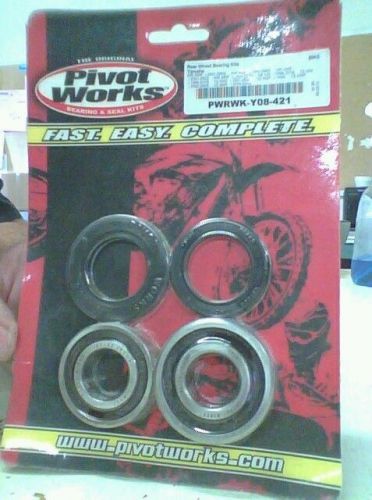 Yamaha yz 250 450 rear wheel bearing kit yzf 250f 450f pwrwk-y08-421 pivot works