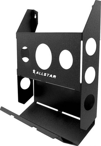 Allstar performance black toilet paper holder magazine rack p/n 12224