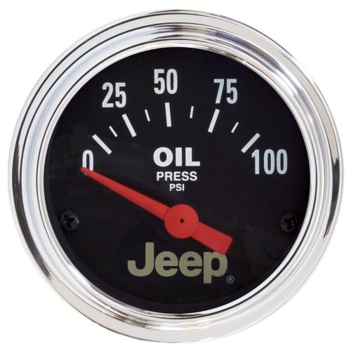 Auto meter 880240 jeep; electric oil pressure gauge