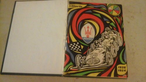 Maserati vittorie yearbook 1926-1954 oem