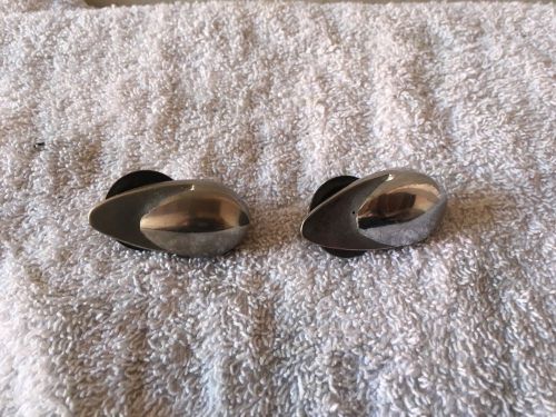 Mg mgb mga chrome convertible top hooks! complete! no reserve!