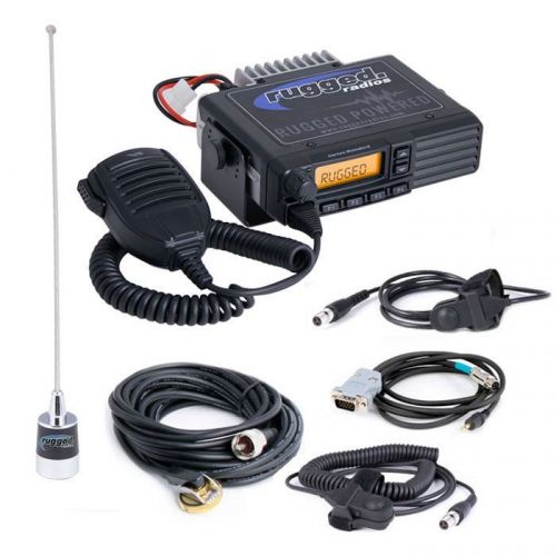 Rugged radios car to car kit with ptt - vhf vertex vx2200 50 watt