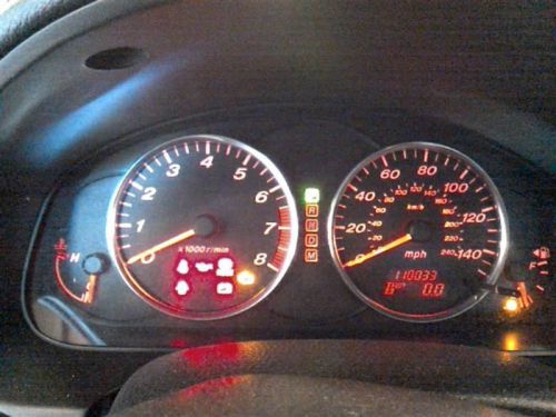 Speedometer 06 07 mazda 6 exc. speed6 stanard panel mph automatic #1767811