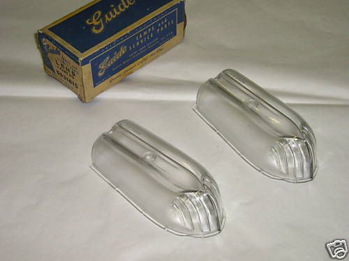 1941 buick parking light lenses