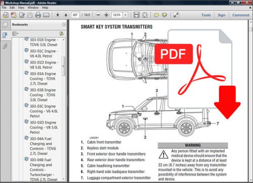 2010 2011 2012 land rover discovery diesel factory service repair shop manual