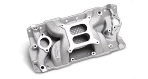 Weiand speed warrior intake manifold 8501 chevy sbc 283 327 350 for stock heads