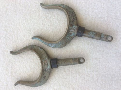 Vintage oarlocks, wilcox-crittenden, #1, 2&#034;, pair