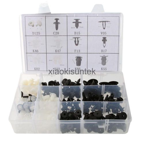 240x fender door bumper trim moulding clip retainer fastener assortment kit