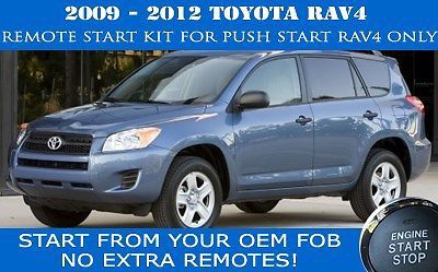 2009 2010 2011 2012 toyota rav4 remote car starter - complete - easiest install!