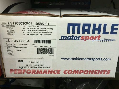 Mahle 4.030&#034; ls forged pistons