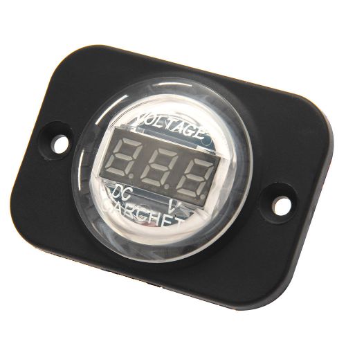 Dc 12v-24v digital voltmeter chargers waterproof marine car boat outlet socket